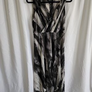 Simply Vera Wang Sleeveless V-Neck Hi-Low Seam Dress Size Medium